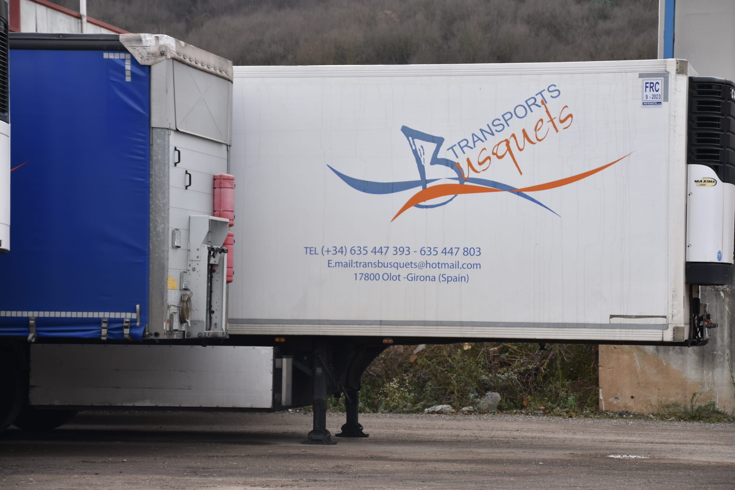 Remolc frigorífic de Transports Busquets